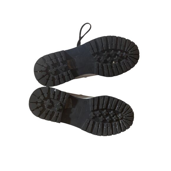 Kurt Geiger London White/Cream Fur Brown Laces Booties - Size 40 EU ~ Women’s 9 - Picture 7 of 11